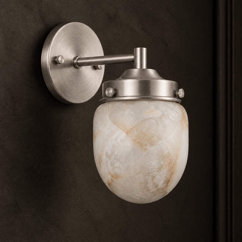 Ormira Alabaster Wall Sconce
