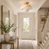 Orsay Alabaster Flush Mount