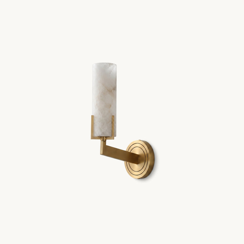 Orvessa Alabaster Wall Sconce