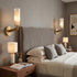 Orvessa Alabaster Wall Sconce