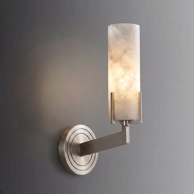 Orvessa Alabaster Wall Sconce