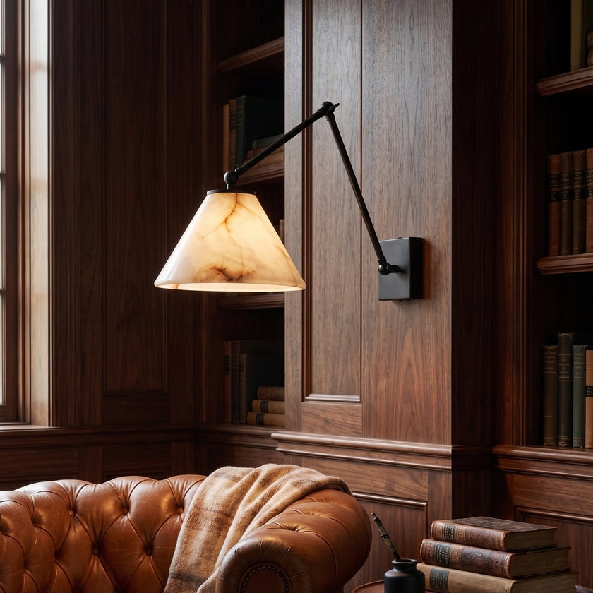 Palolem Alabaster Wall Sconce
