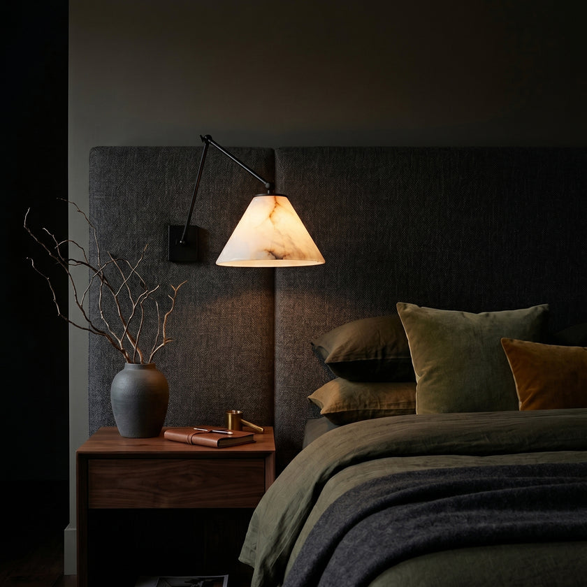 Palolem Alabaster Wall Sconce