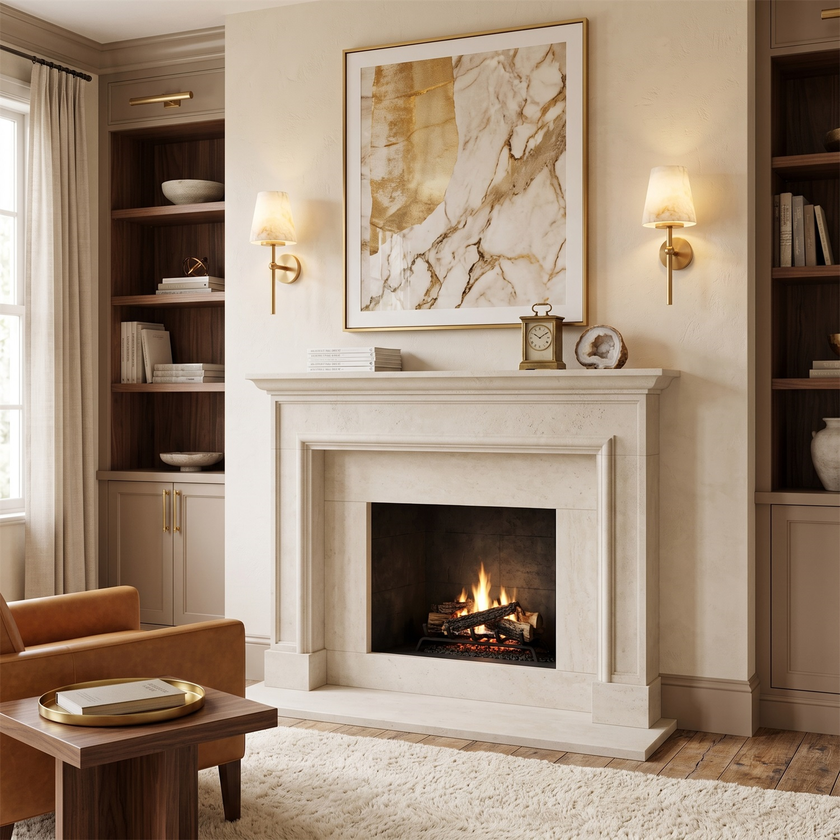 Pellucia Alabaster Wall Sconce