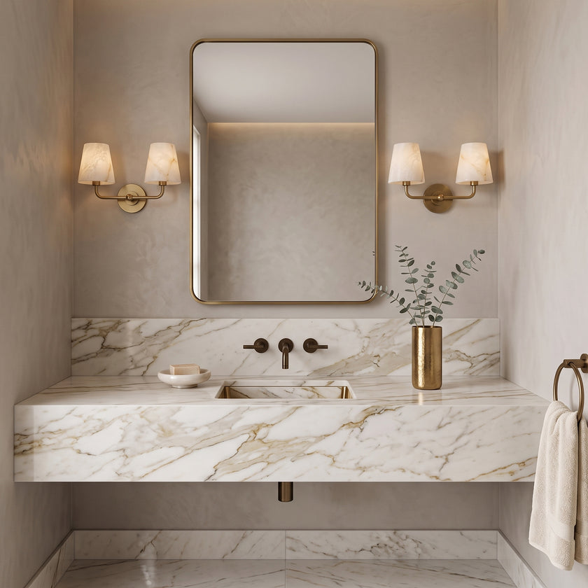 Pimlico Alabaster Wall Sconce