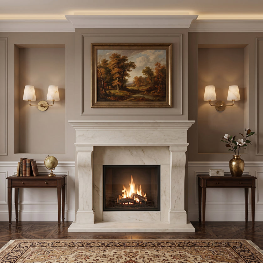 Pimlico Alabaster Wall Sconce
