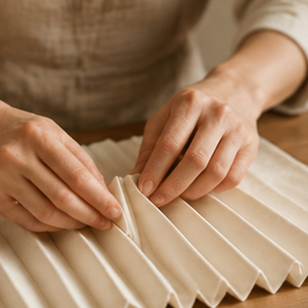Creating Each Pleat