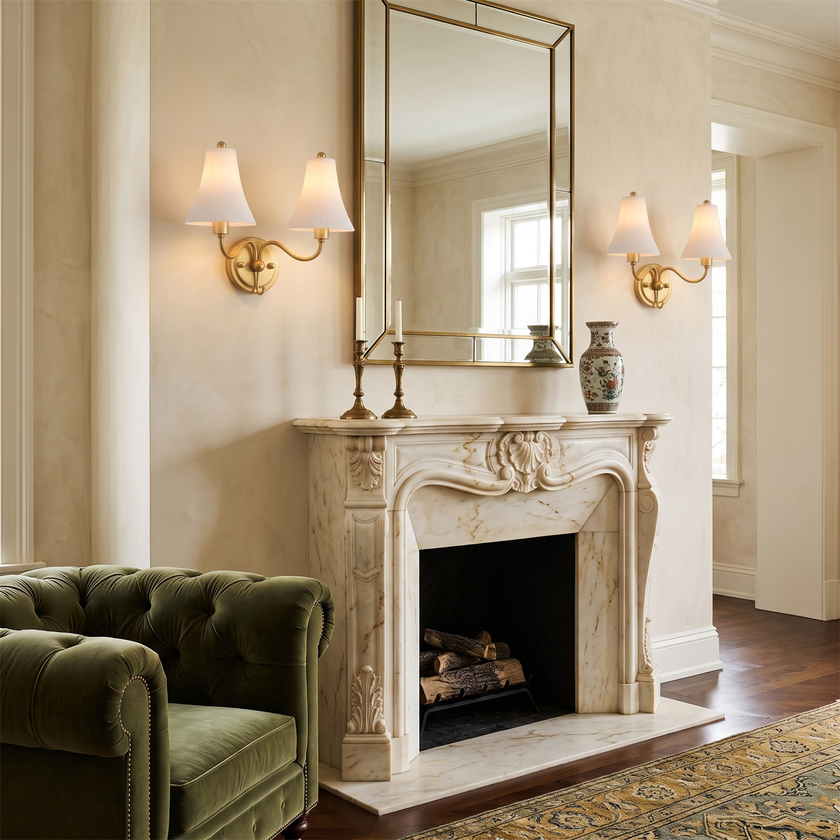 Plicatia Wall Sconce – detail 4