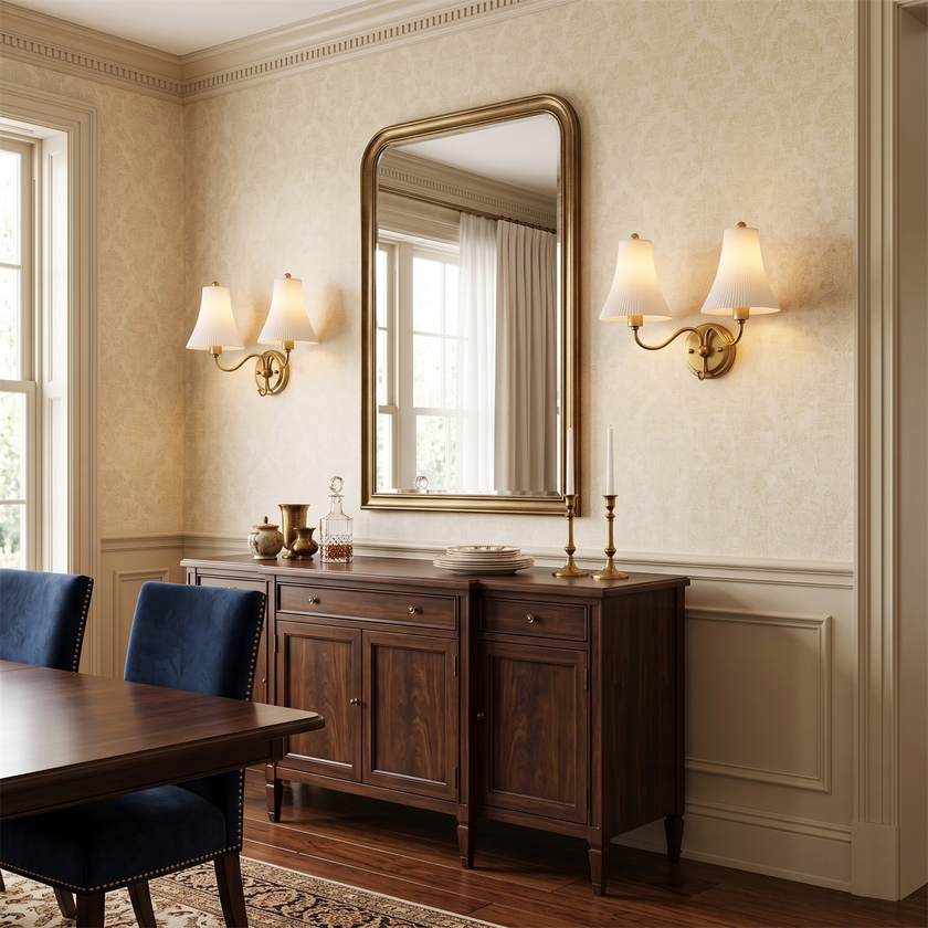 Plicatia Wall Sconce – detail 2
