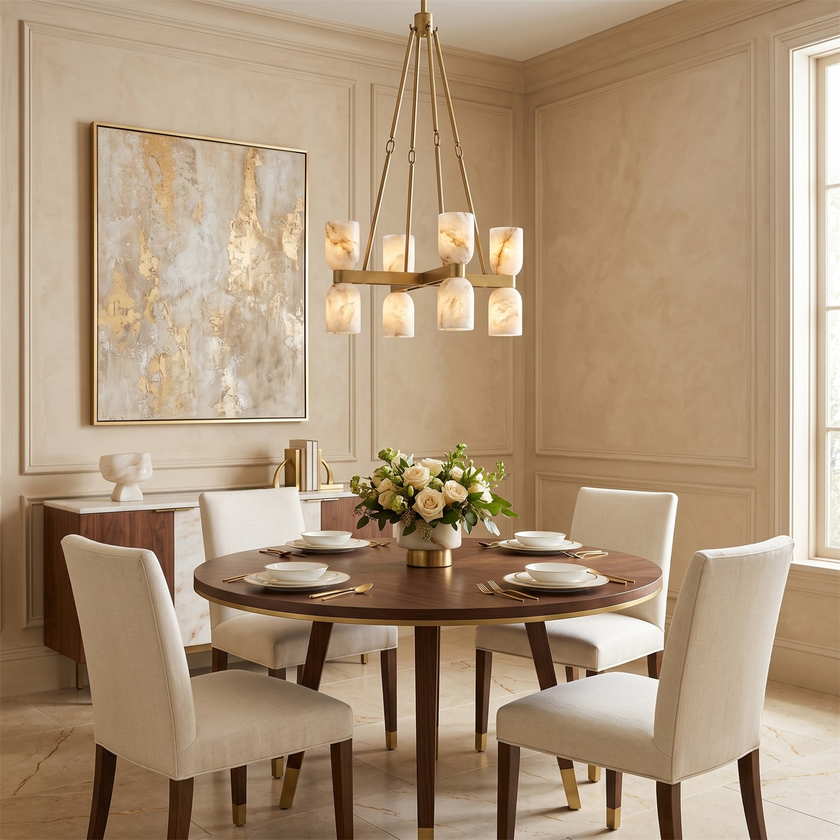 Plinthina Alabaster Chandelier – detail 8