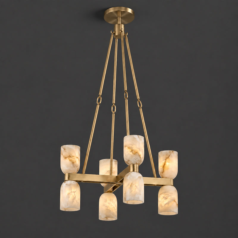 Plinthina Alabaster Chandelier