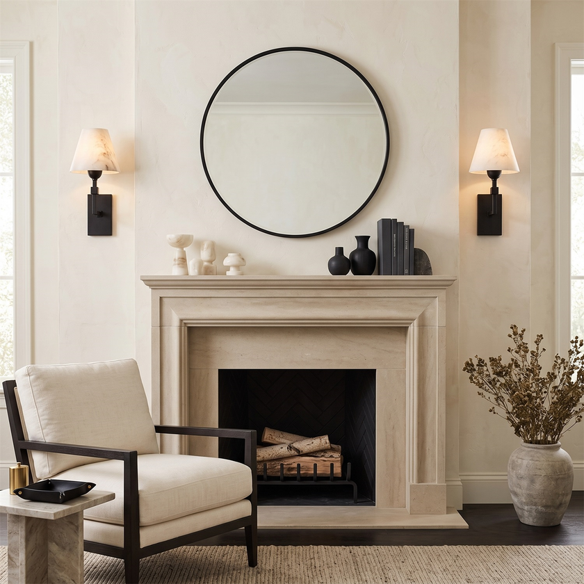 Prescott Alabaster Wall Sconce