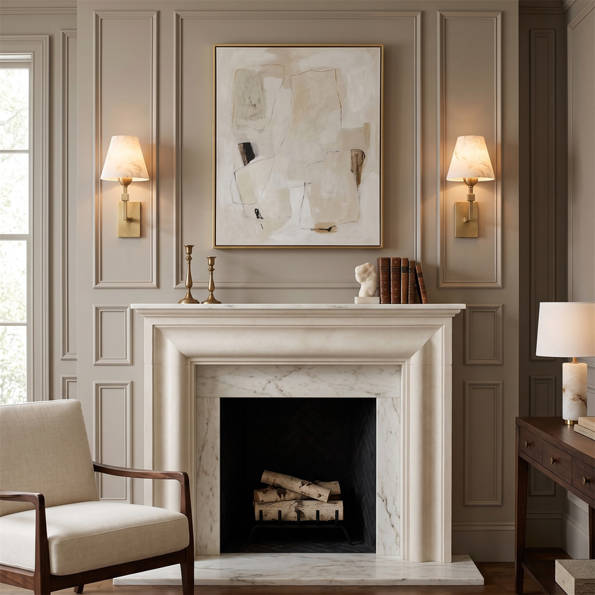 Prescott Alabaster Wall Sconce