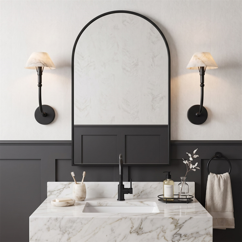 Redgrave Alabaster Wall Sconce