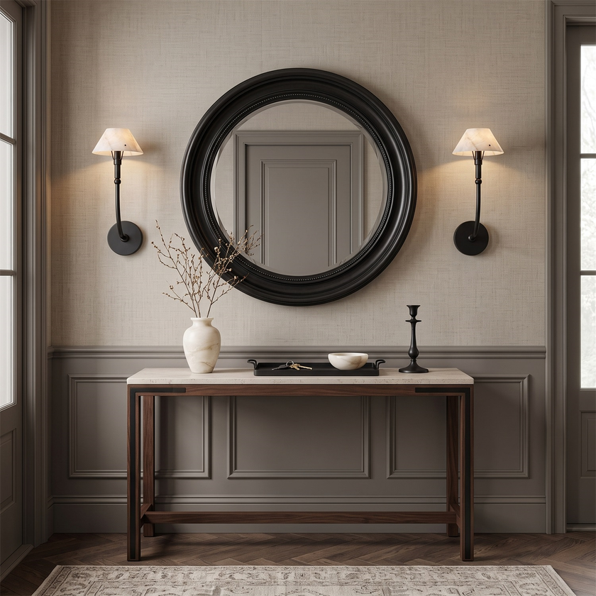 Redgrave Alabaster Wall Sconce