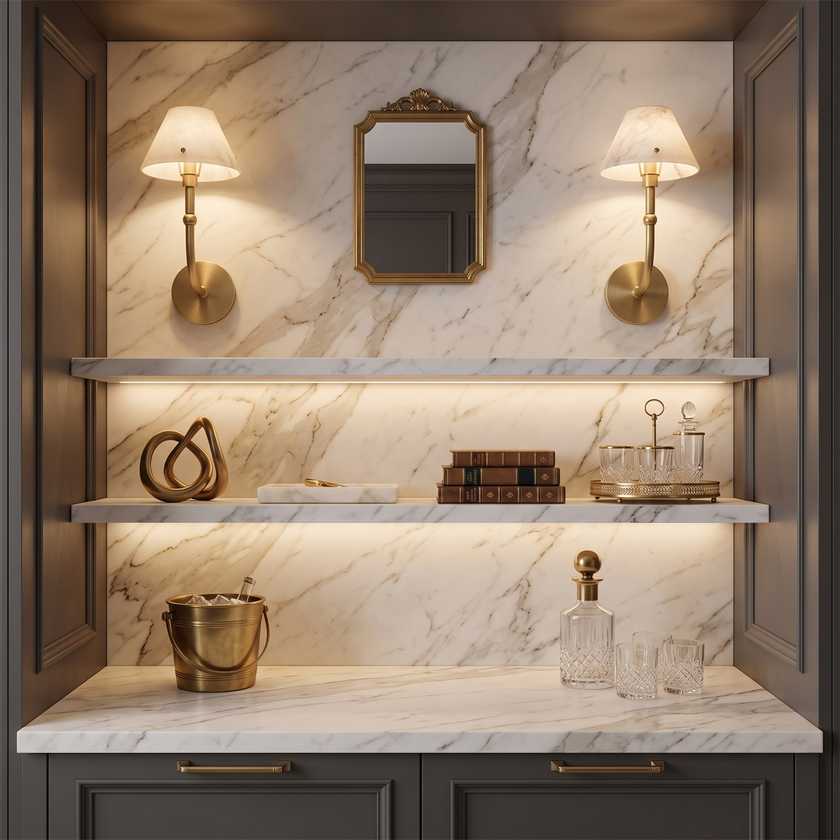 Redgrave Alabaster Wall Sconce