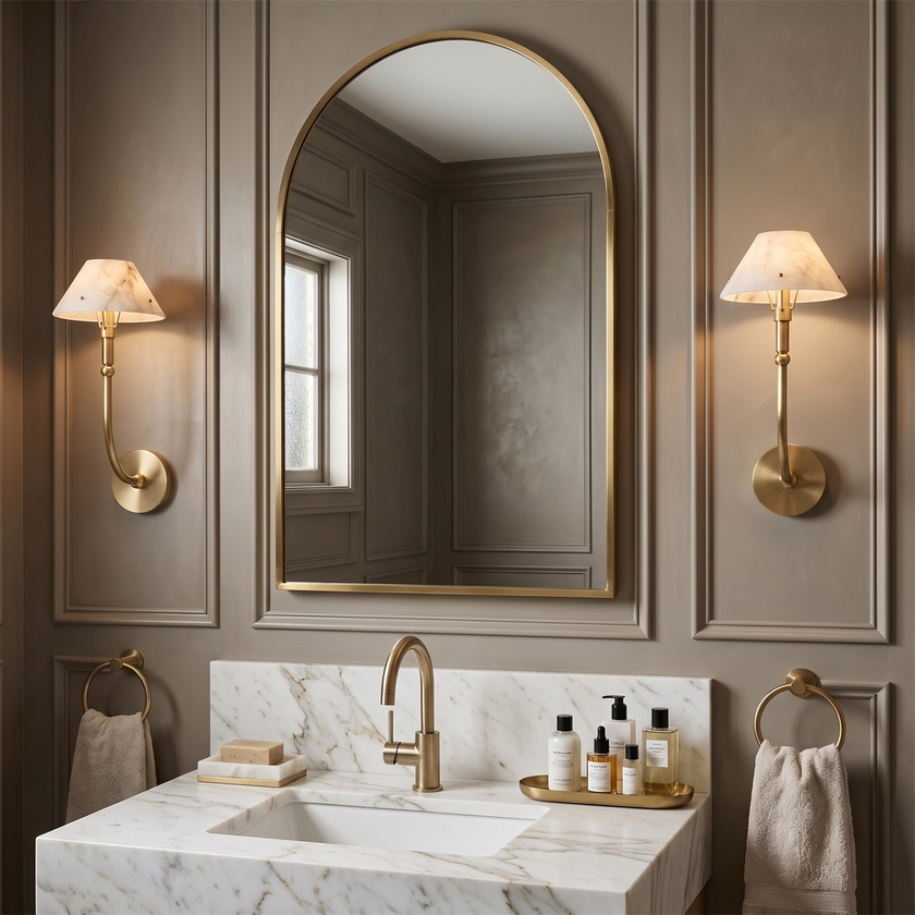 Redgrave Alabaster Wall Sconce