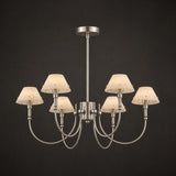 Satin Nickel & White