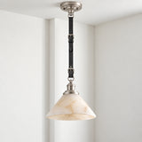 Satin Nickel & White