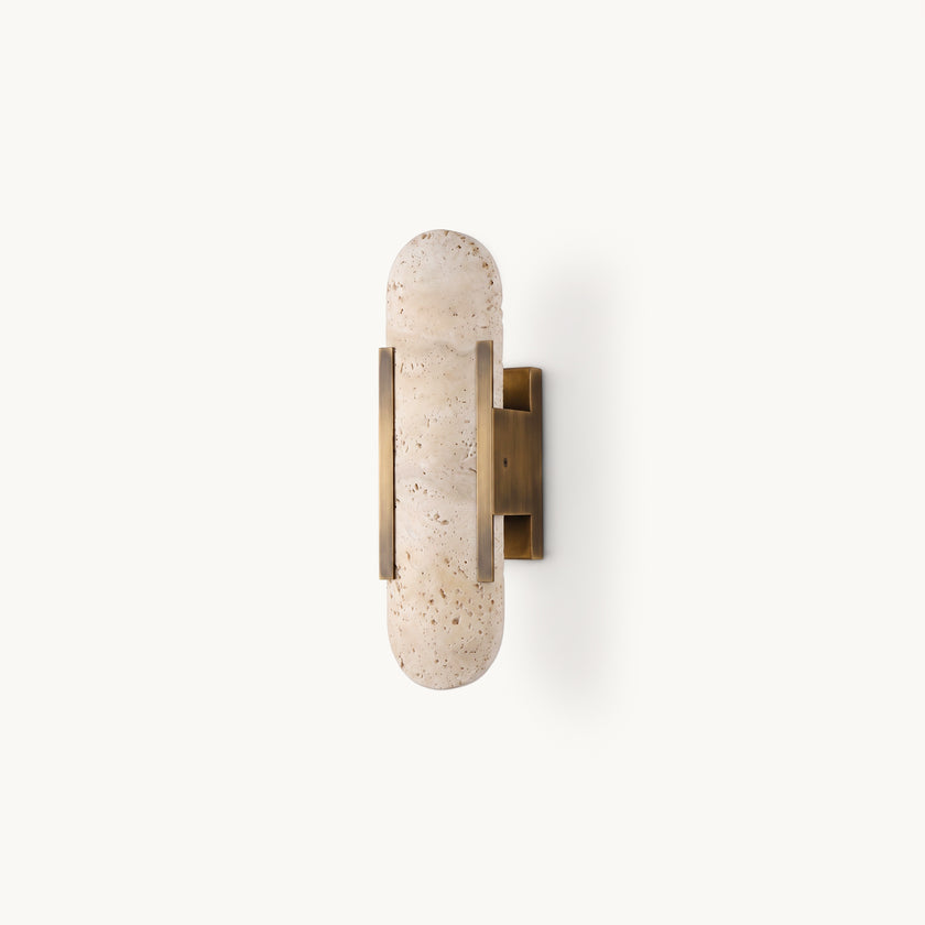Aplique de pared Regulis Travertino