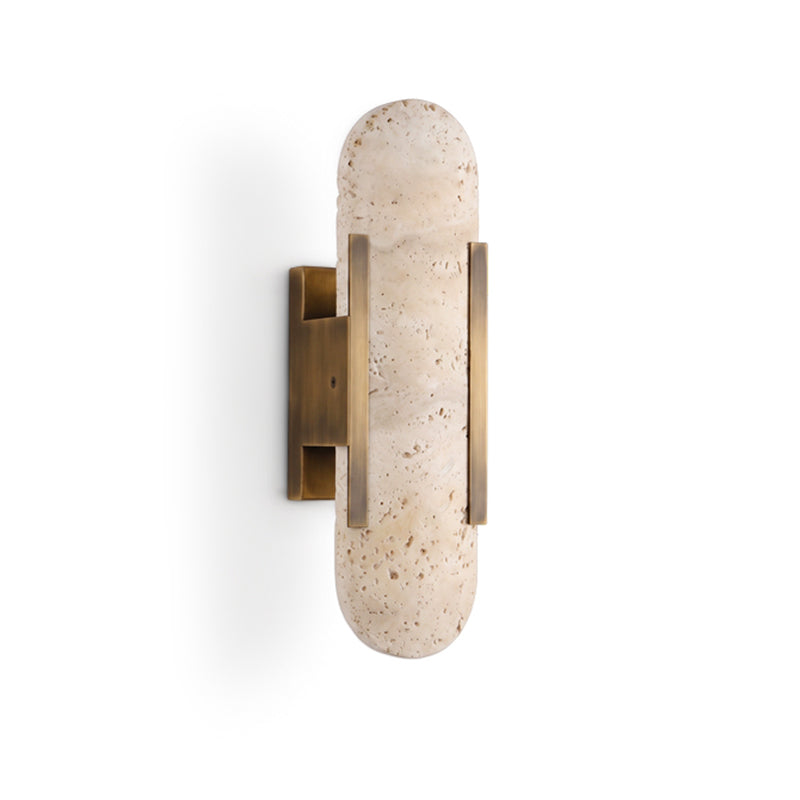 Aplique de pared Regulis Travertino