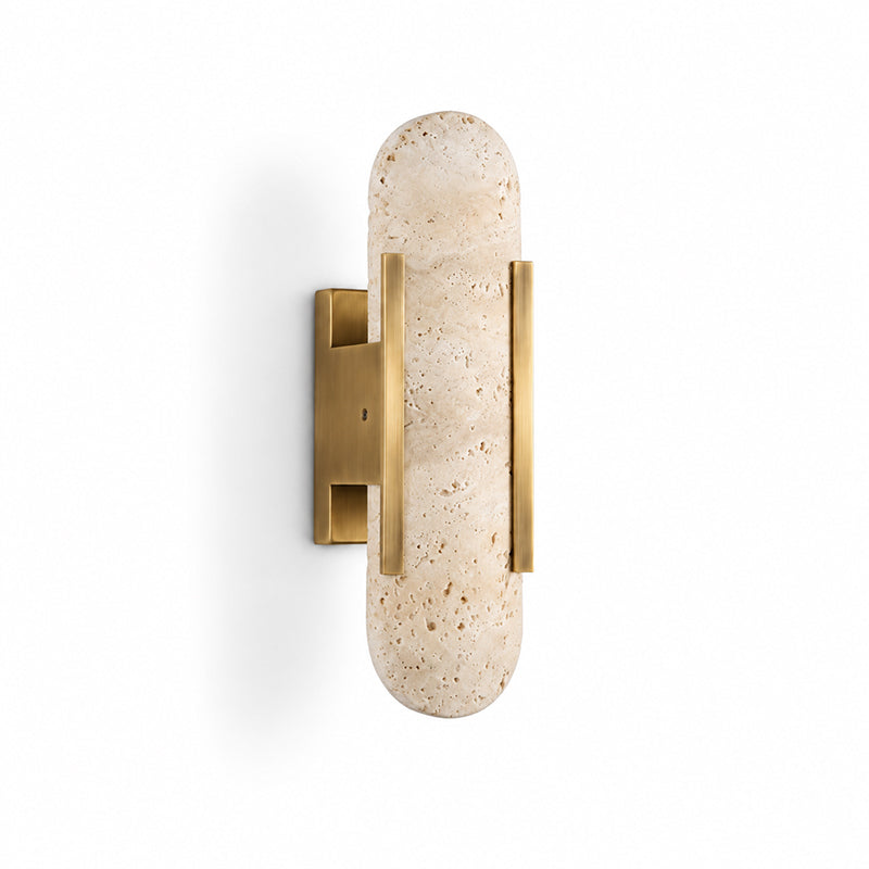 Aplique de pared Regulis Travertino