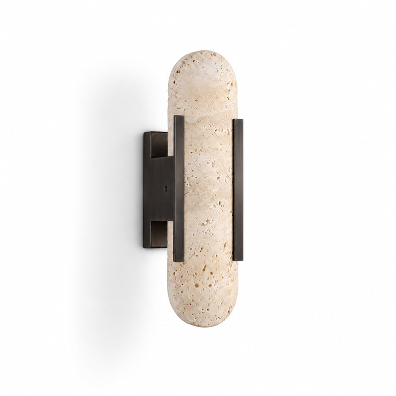 Aplique de pared Regulis Travertino