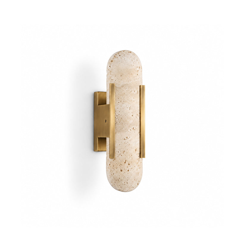 Aplique de pared Regulis Travertino