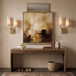Renford Alabaster Wall Sconce