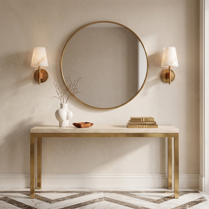 Ridley Alabaster Wall Sconce