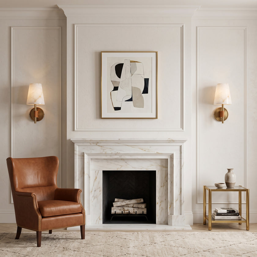 Ridley Alabaster Wall Sconce