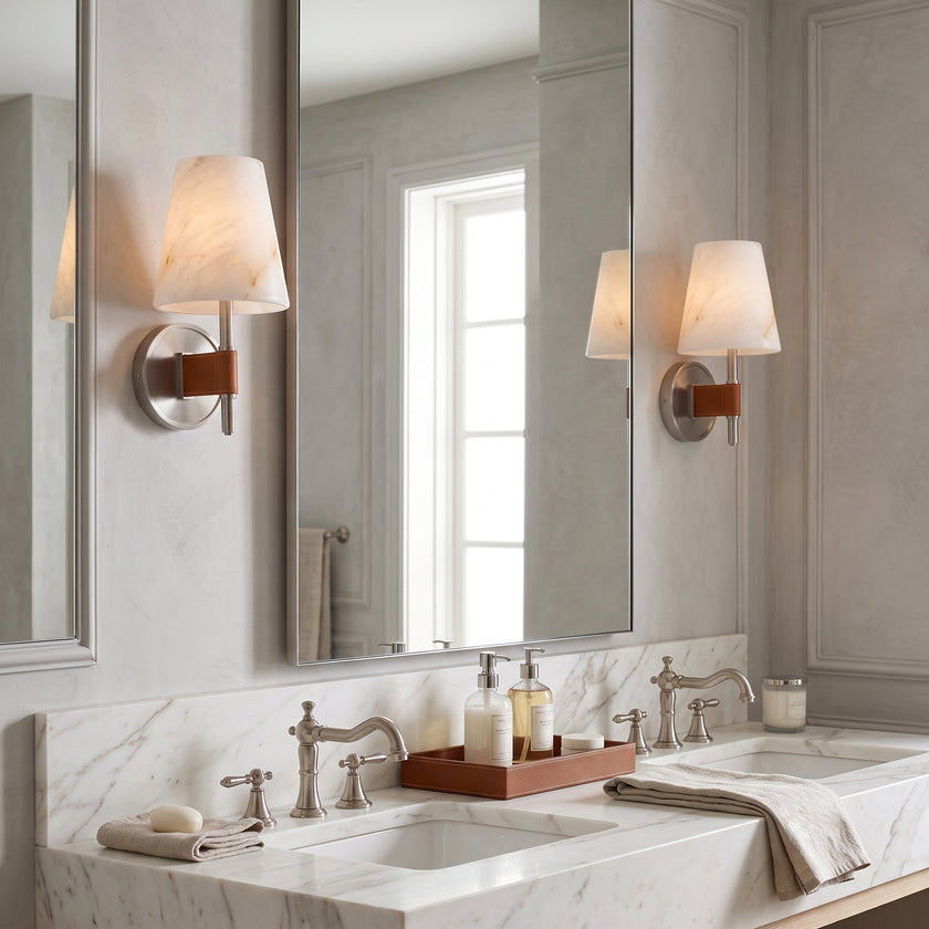 Ridley Alabaster Wall Sconce