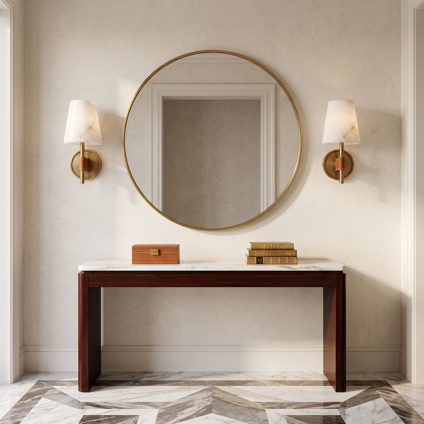Ridley Alabaster Wall Sconce