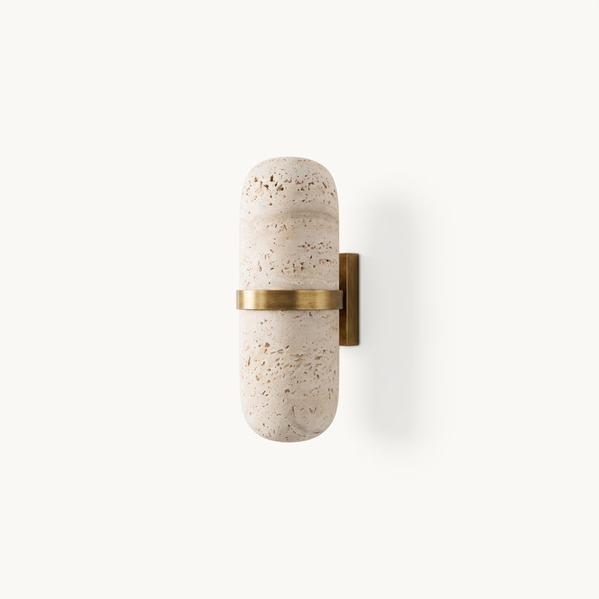 Rimrock Travertine Wall Sconce