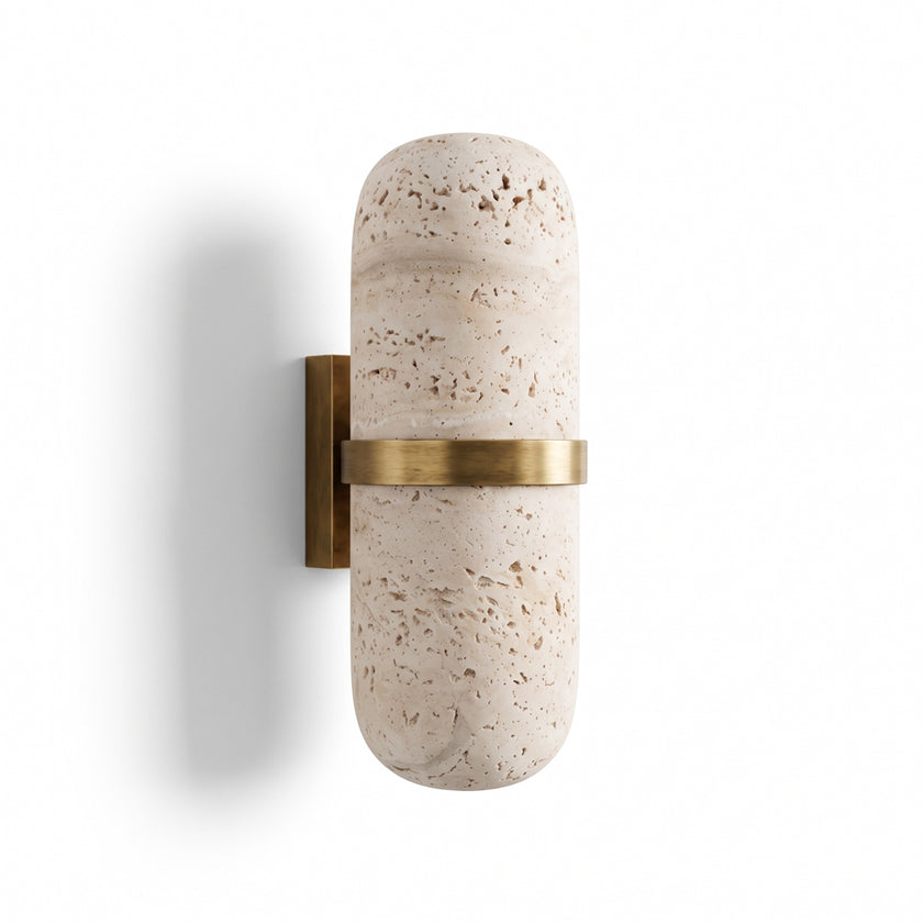 Rimrock Travertine Wall Sconce