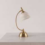 Brass & White
