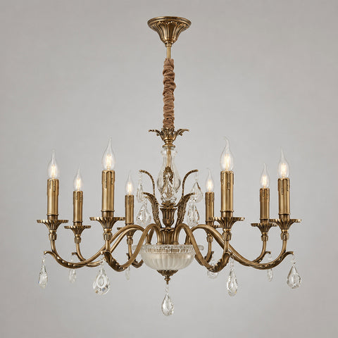 Belmore Brass Chandelier – detail 8