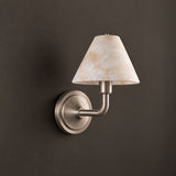 Satin Nickel & White