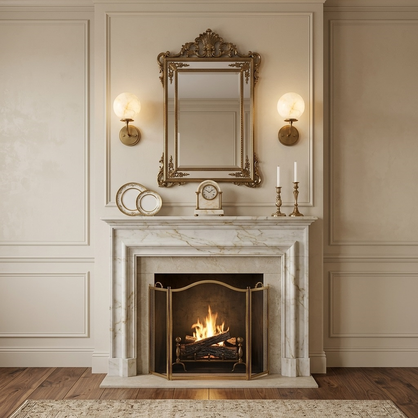 Selenitis Alabaster Wall Sconce