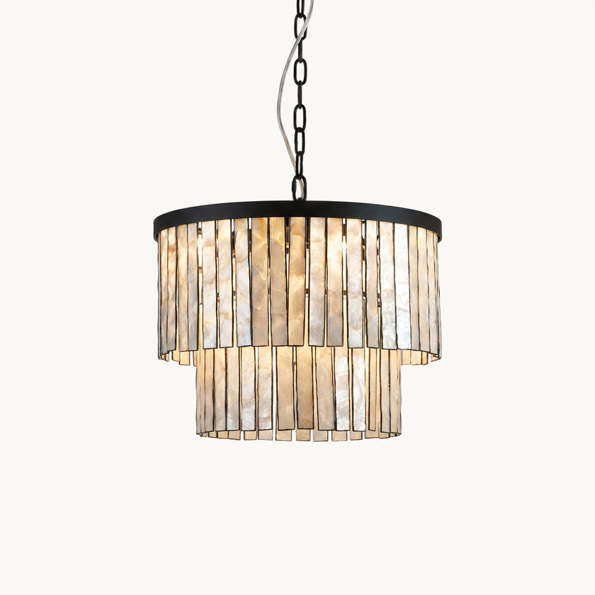 Sheila Shell Round Chandelier