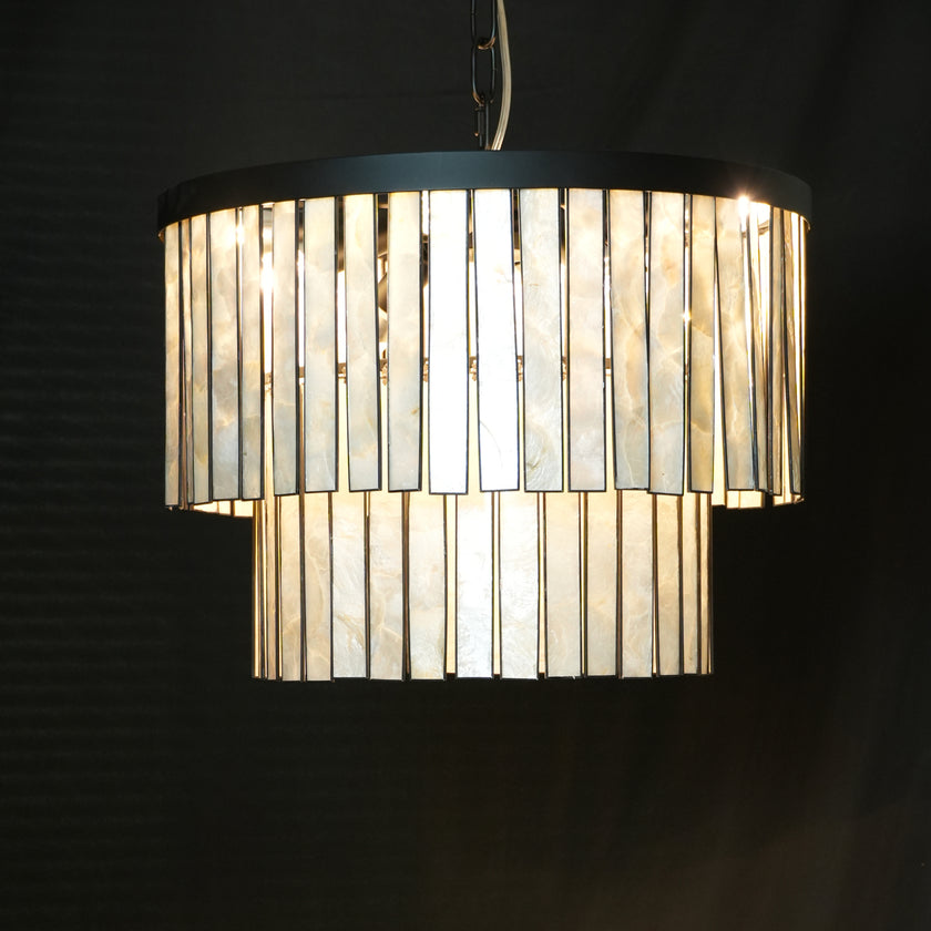 Sheila Shell Round Chandelier