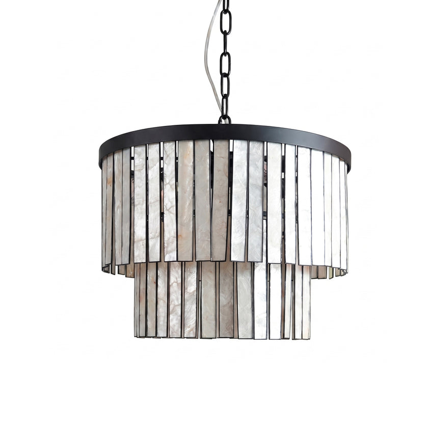 Sheila Shell Round Chandelier