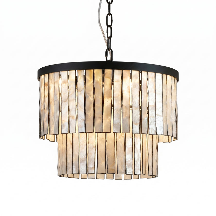 Sheila Shell Round Chandelier