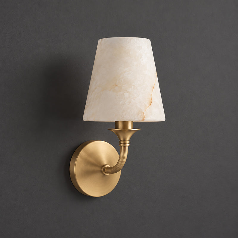 Sibyl Alabaster Wall Sconce