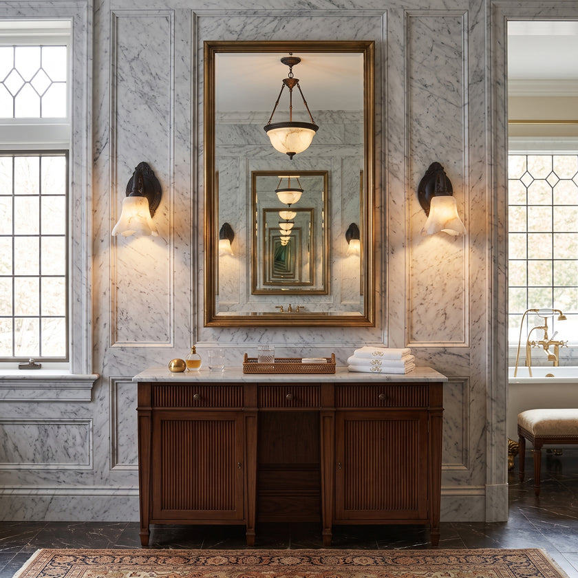 Sierra Alabaster Wall Sconce