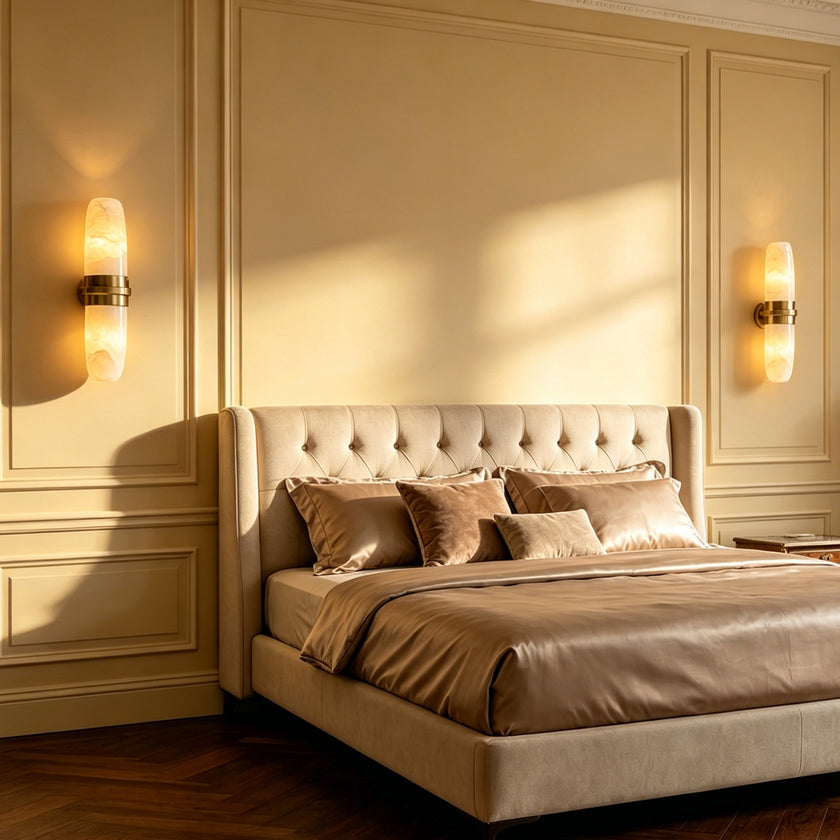 Silas Alabaster Wall Sconce