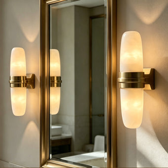 Silas Alabaster Wall Sconce