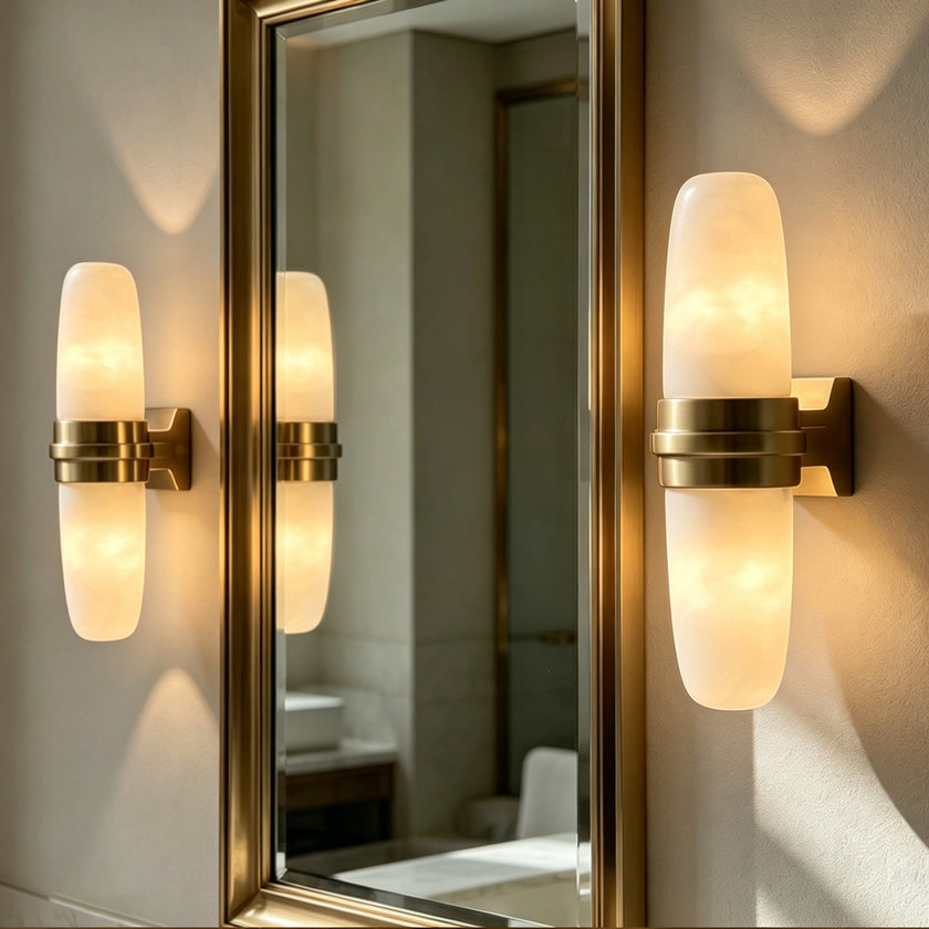 Silas Alabaster Wall Sconce