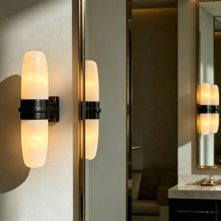 Silas Alabaster Wall Sconce