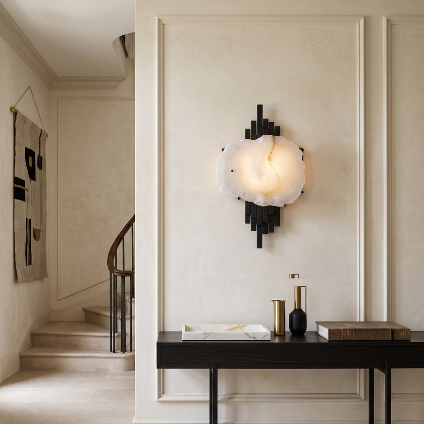 Solenith Alabaster Wall Sconce
